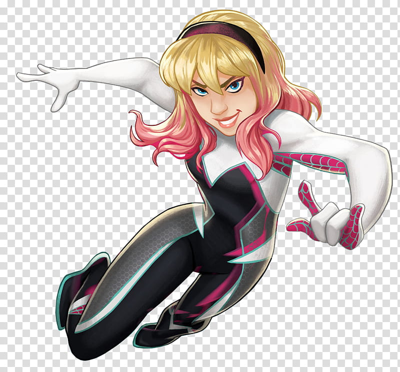 spider gwen render transparent background png clipart hiclipart spider gwen render transparent