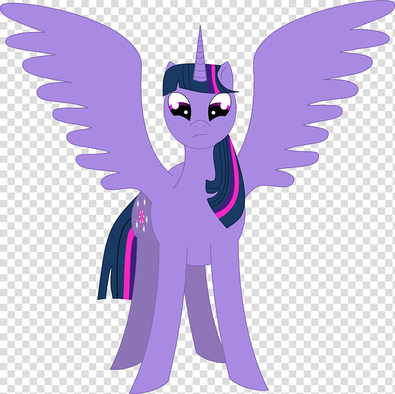The Twilight Alicorn, purple my little pony illustration transparent background PNG clipart