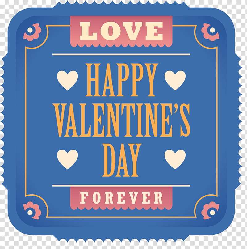 Lovely Love , Love Happy Valentine's Day Forever text transparent background PNG clipart