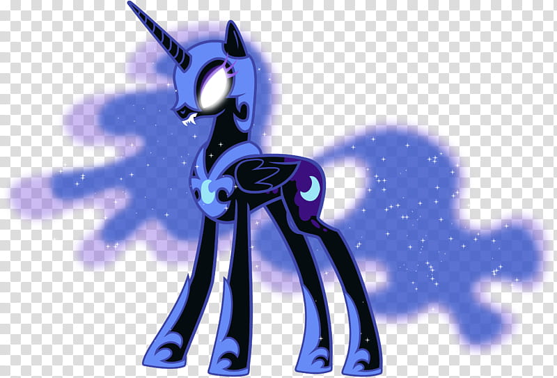 Princess Luna as Nightmare Moon, My Little Pony character transparent background PNG clipart