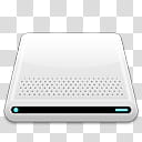 Drives Deadpaper IconSet , ExternalDrive, white external optical drive transparent background PNG clipart