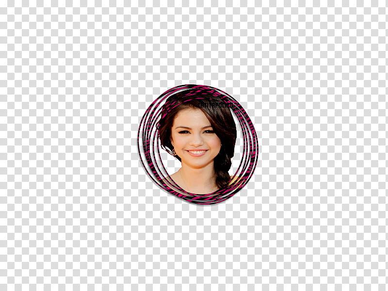 circulos Selena Gomez transparent background PNG clipart