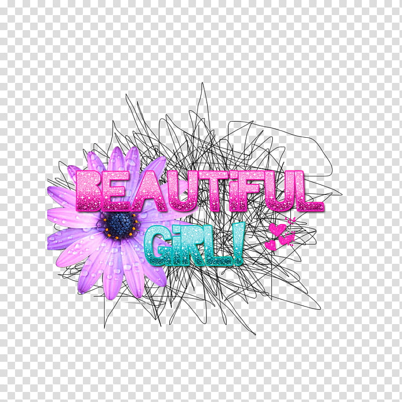 beautiful Girl, beautiful girl text transparent background PNG clipart