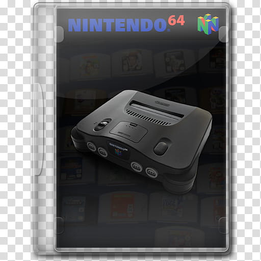 Console Series, black Nintendo  transparent background PNG clipart