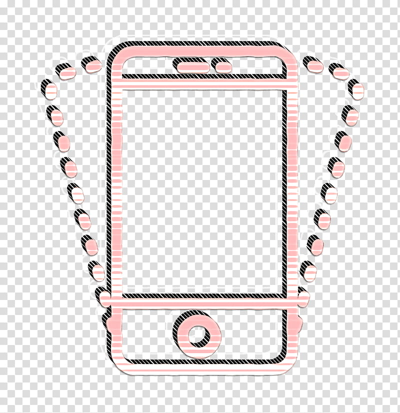 Smartphone icon Essential Set icon, Mobile Phone Case, Pink, Mobile Phone Accessories, Technology, Electronic Device, Mp3 Player Accessory, Handheld Device Accessory transparent background PNG clipart