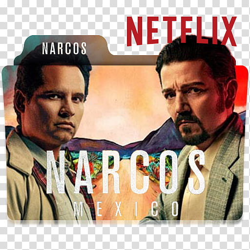 Narcos Mexico folder icon,  transparent background PNG clipart