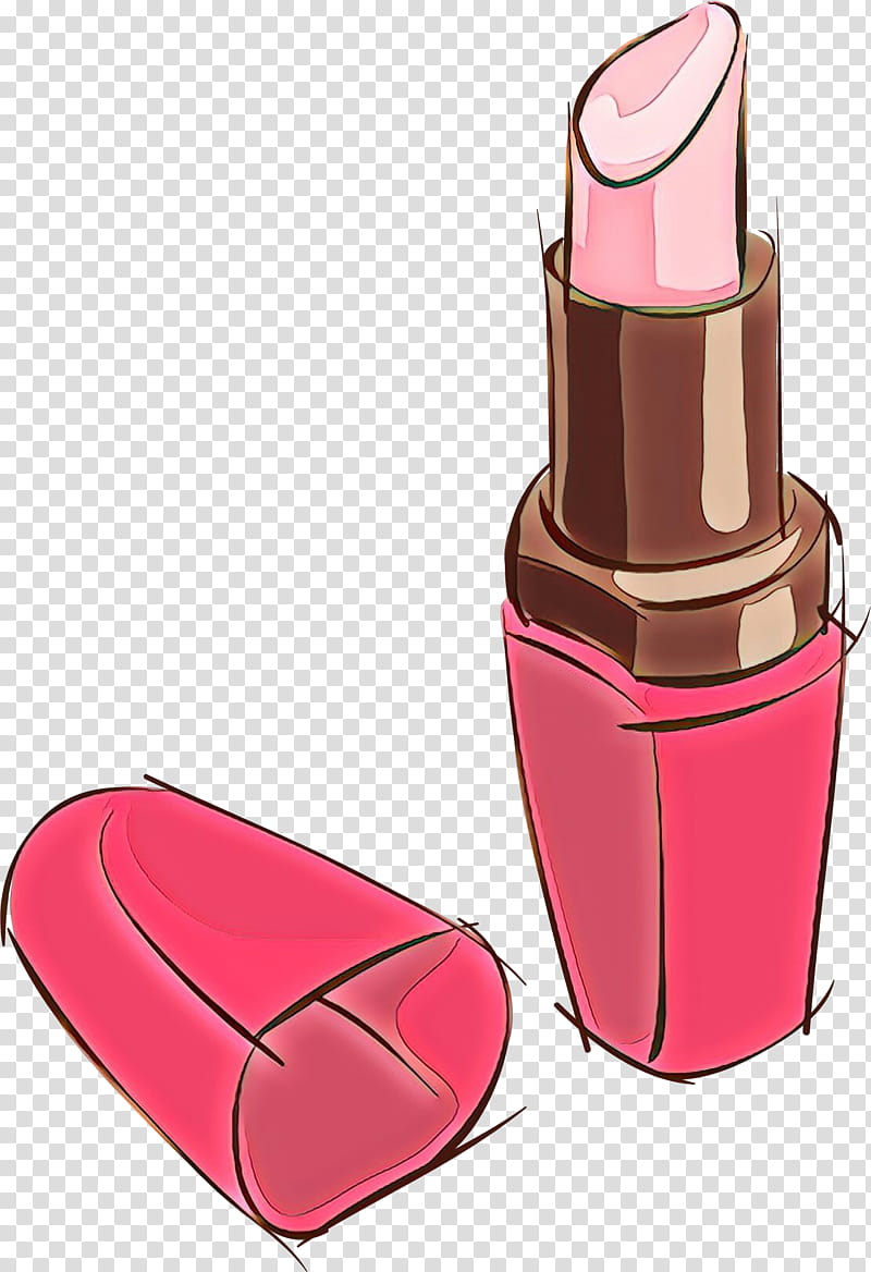Lips, Cartoon, Lipstick, Pink M, Saem Kissholic Lipstick M, Beautym, Cosmetics, Red transparent background PNG clipart