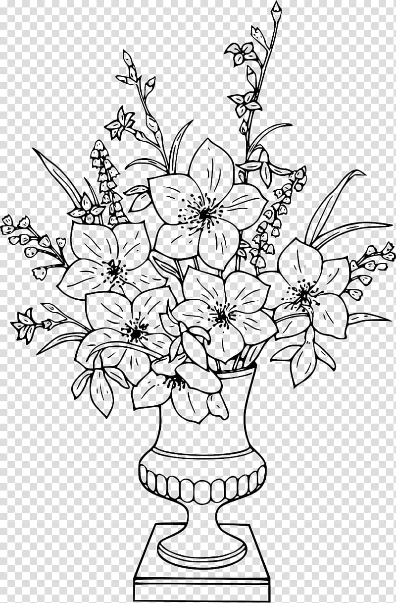 Black And White Flower, Flower Bouquet, Floral Design, Drawing, Floristry, Wedding Dress, Bride, Rose transparent background PNG clipart