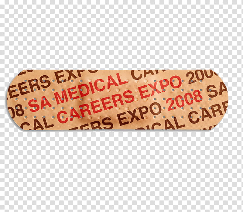 Hospital ByunCamis, brown and beige text-printed band aid transparent background PNG clipart