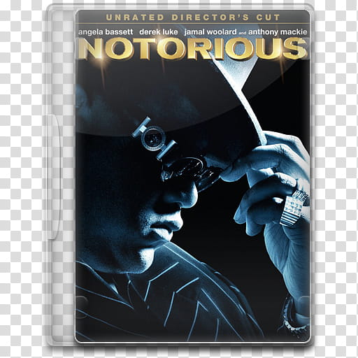 Movie Icon Mega , Notorious, Notorious DVD case transparent background PNG clipart
