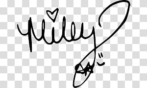 and text of Miley transparent background PNG clipart thumbnail