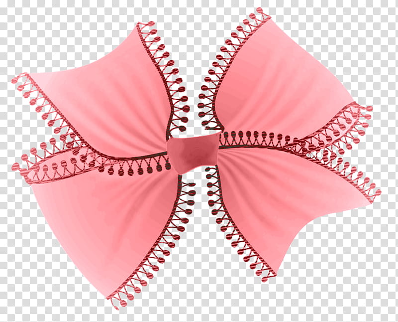 pink bow illustration transparent background PNG clipart