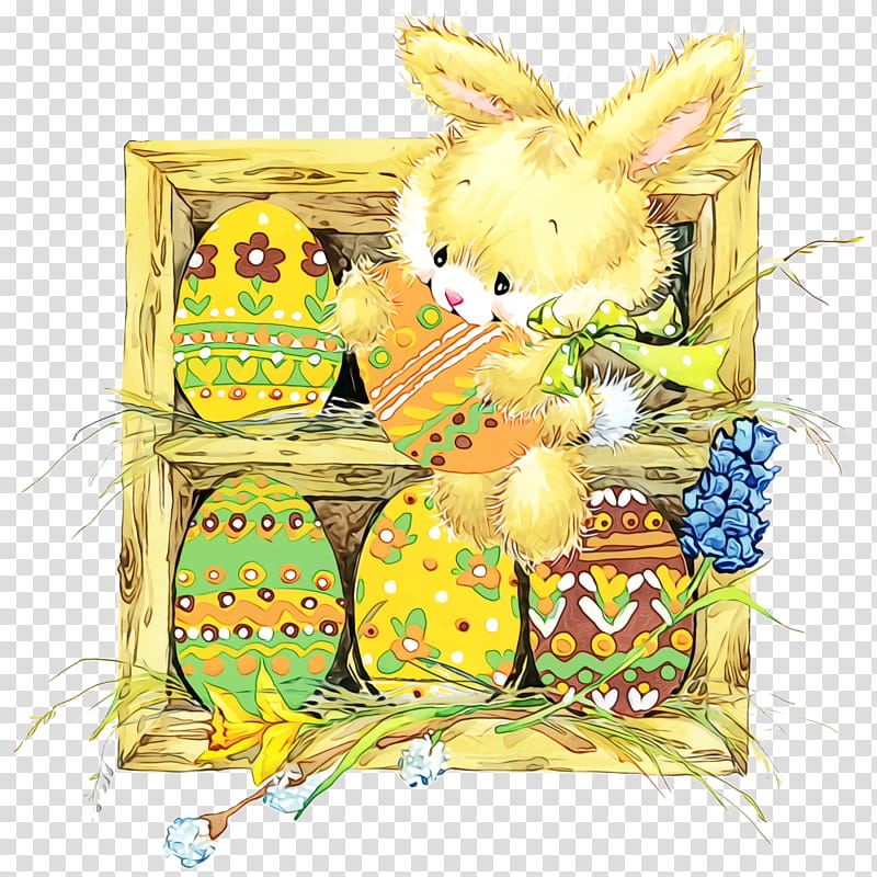 Easter egg, Watercolor, Paint, Wet Ink, Easter
, Hamper, Gift Basket, Food transparent background PNG clipart