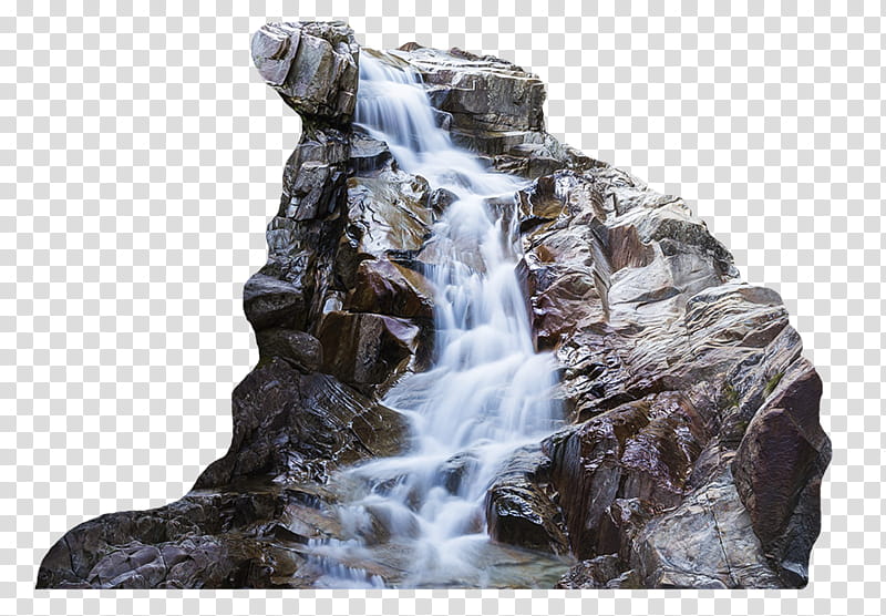 a walk in nature, rocks and flowing water transparent background PNG clipart