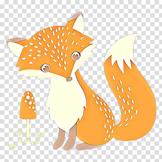 Fox Drawing Cartoon Cuteness Painting Kawaii Fox Red Fox Tail Animal Figure Transparent Background Png Clipart Hiclipart