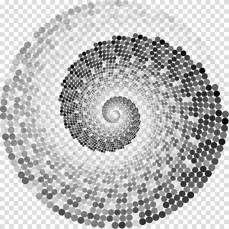 Geometric Shape, Grayscale, Circle, Spiral, Geometry, Vortex, Whirlpool, Point transparent background PNG clipart