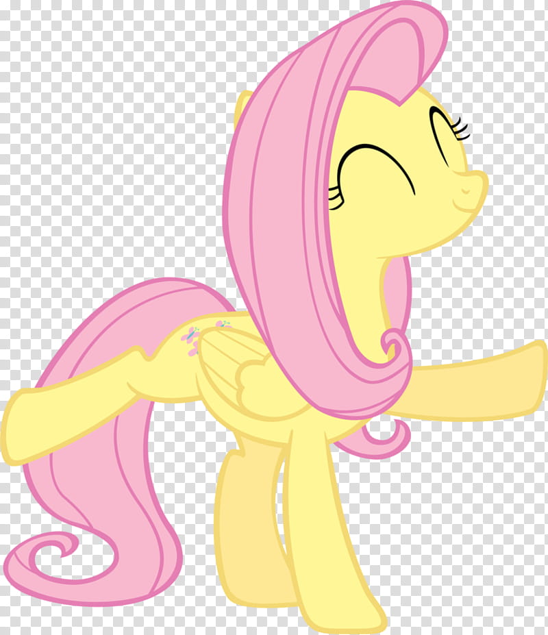 Dancing Fluttershy, My Little Pony illustration transparent background PNG clipart