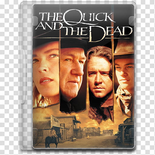 Movie Icon Mega , The Quick and the Dead, The Quick and The Dead DVD case transparent background PNG clipart