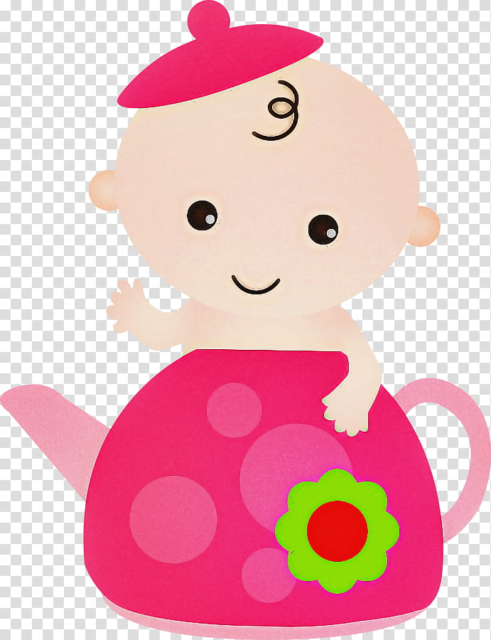 Baby toys, Cartoon, Pink, Child transparent background PNG clipart