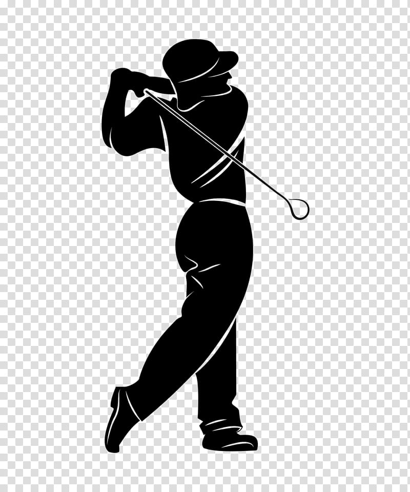 Golf, Silhouette, , , Pitch And Putt, Royaltyfree, Golfer, Standing transparent background PNG clipart