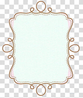 Cute Frames, white frame transparent background PNG clipart