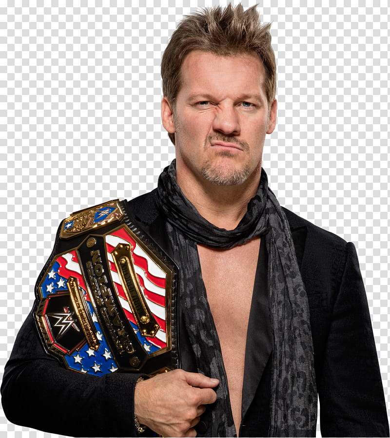 Chris Jericho United States Champion  transparent background PNG clipart