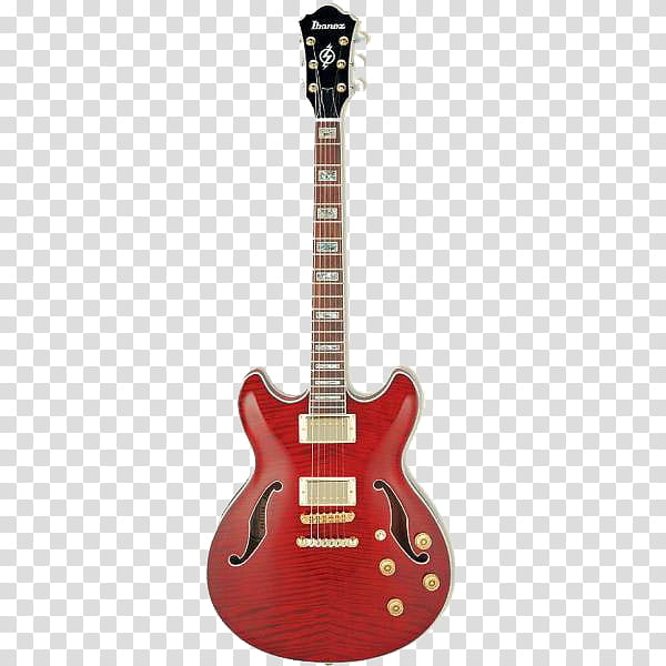 red jazz guitar transparent background PNG clipart