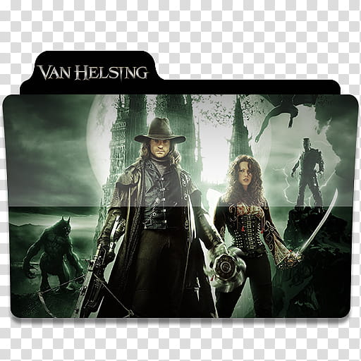 Folder Icons Movie Pack , vanhelsing transparent background PNG clipart