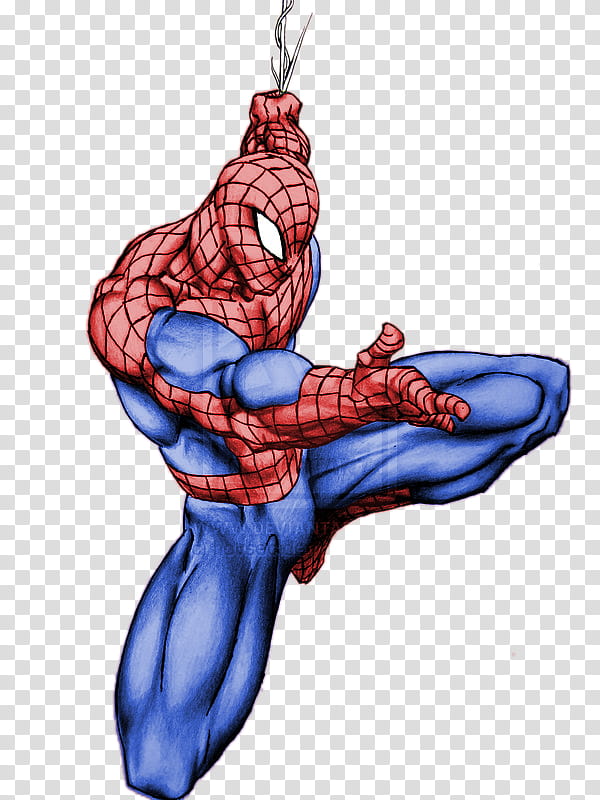 Spidey Colored transparent background PNG clipart
