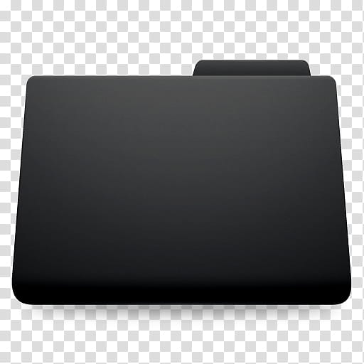 ALUMI Black, black folder illustration transparent background PNG clipart