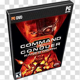 PC Games Dock Icons v , Command & Conquer , Kane's Wrath transparent background PNG clipart