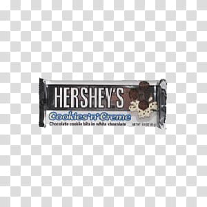 Whatever Stuff, Hershey's cookies n creme chocolate bar transparent background PNG clipart