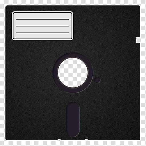 Diskette , black floppy disc illustration transparent background PNG clipart