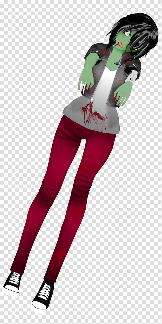 MMD_NC Zombie Bre transparent background PNG clipart