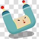 Katamari Damacy Dock Icons, cousin foomin transparent background PNG clipart