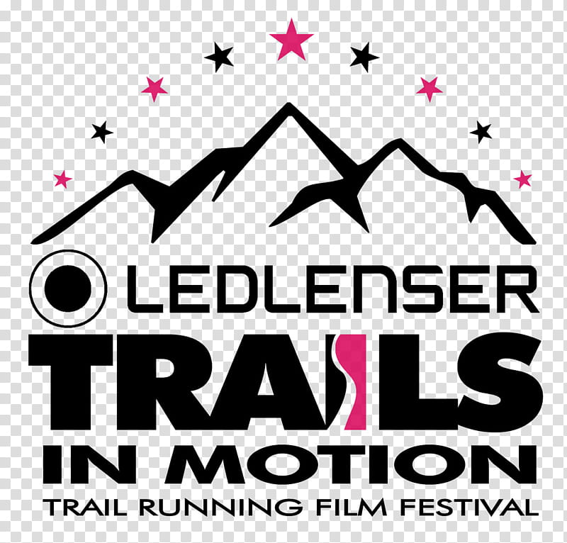 Festival, Logo, Film, Trail Running, Film Festival, Ledlenser P7, Trails In Motion Film Festival, Text transparent background PNG clipart