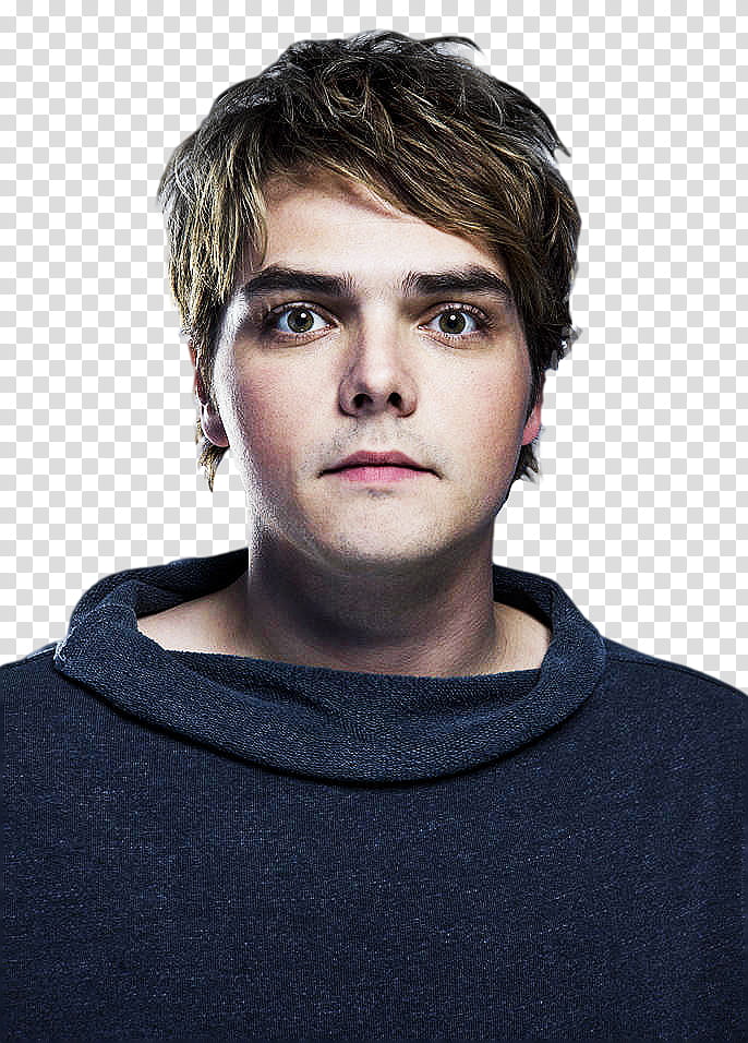 Gerard Way transparent background PNG clipart