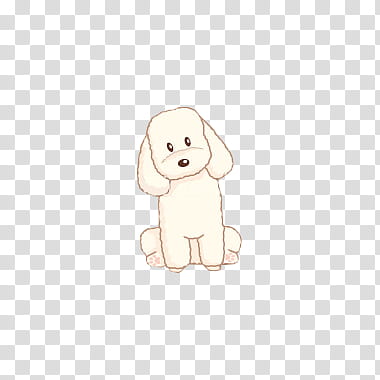 Perritos para tus dolls, white puppy transparent background PNG clipart