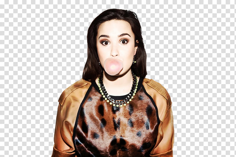 Demi Lovato  ,  transparent background PNG clipart