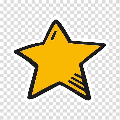 Star Drawing, Yellow, Sign, Symbol transparent background PNG clipart