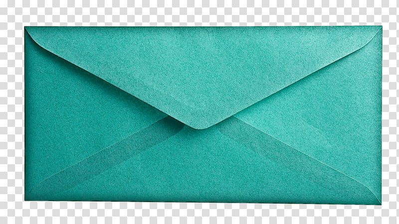 Envelope, Green, Turquoise, Blue, Aqua, Teal, Paper, Textile transparent background PNG clipart