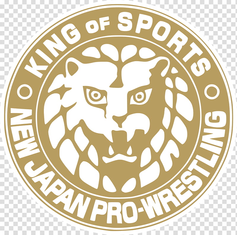 New Japan Pro Wrestling (White And Brown) Logo transparent background PNG clipart