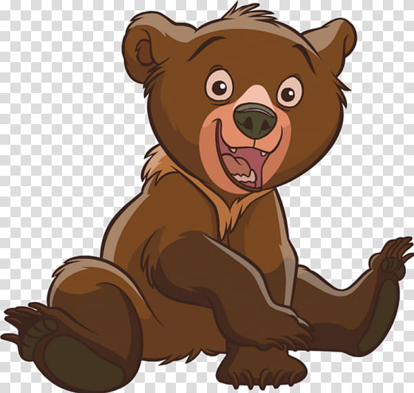 Bear, Koda, Denahi, Kenai, Rutt, Brother Bear, Tuke, Film transparent background PNG clipart