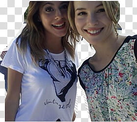 Martina Stoessel y Bridgit Mendler transparent background PNG clipart