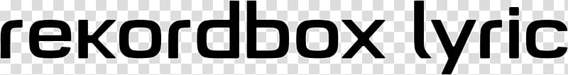 Rekordbox Logo , rekordbox lyric text transparent background PNG clipart