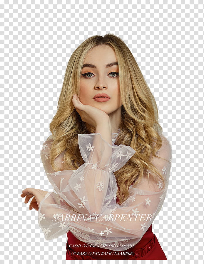 Sabrina Carpenter x House Of Solo Magazine  transparent background PNG clipart