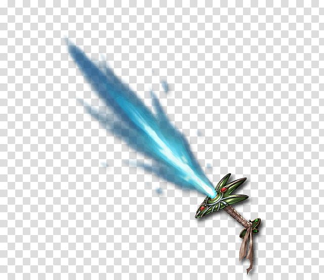 Light Blue, Granblue Fantasy, Sword, Weapon, Monster Hunter, Insect, Light, Video Games transparent background PNG clipart