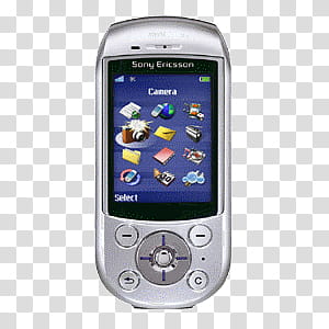 gray Sony Ericsson phone transparent background PNG clipart