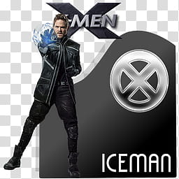 X Men Set , X-Men Iceman icon transparent background PNG clipart