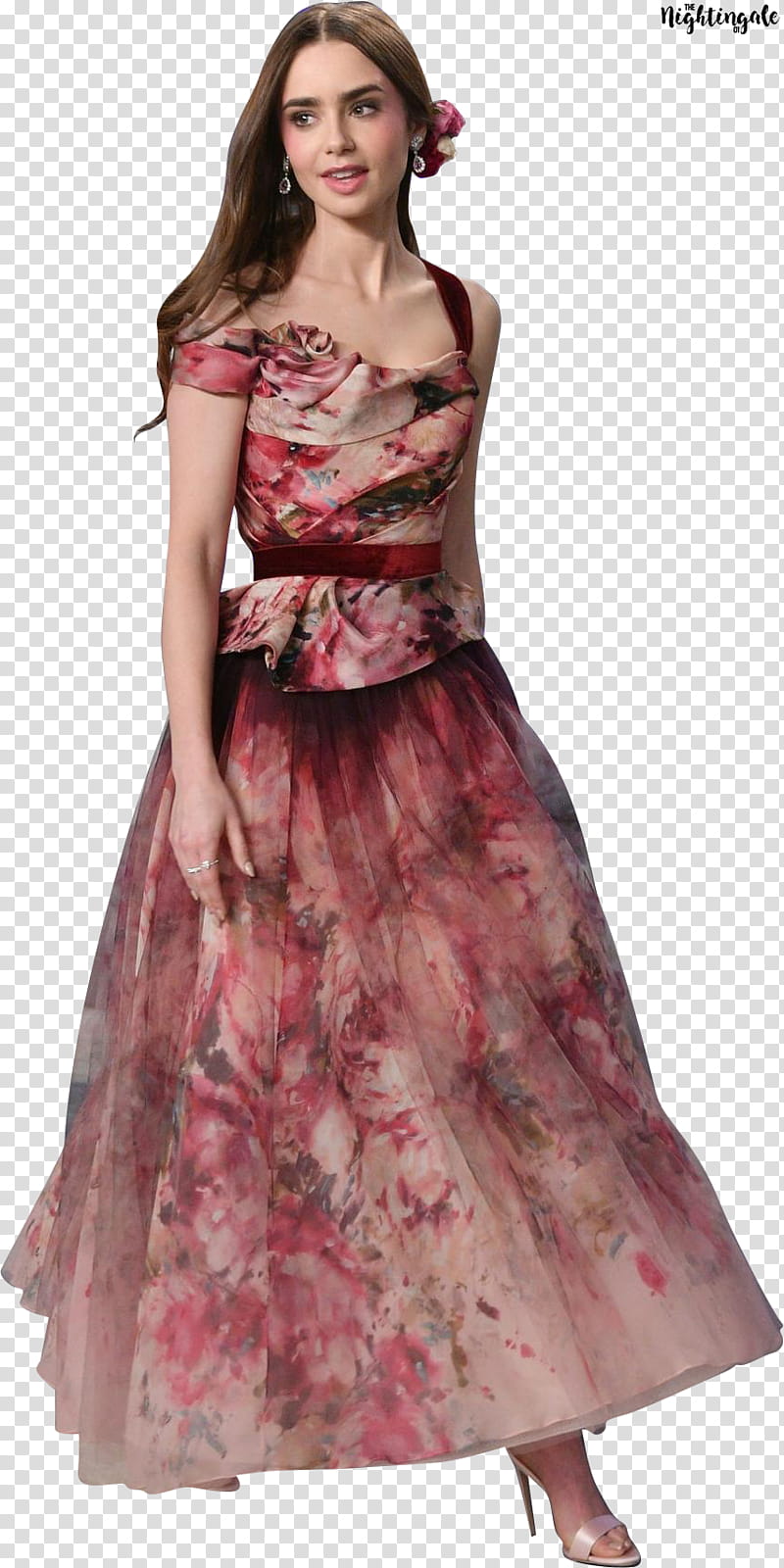 Lily Collins O,,SAM () transparent background PNG clipart